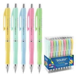 Pero kuličkové SOLIDLY TB 204-A Pastel 0,7 mm - modrá náplň /1ks