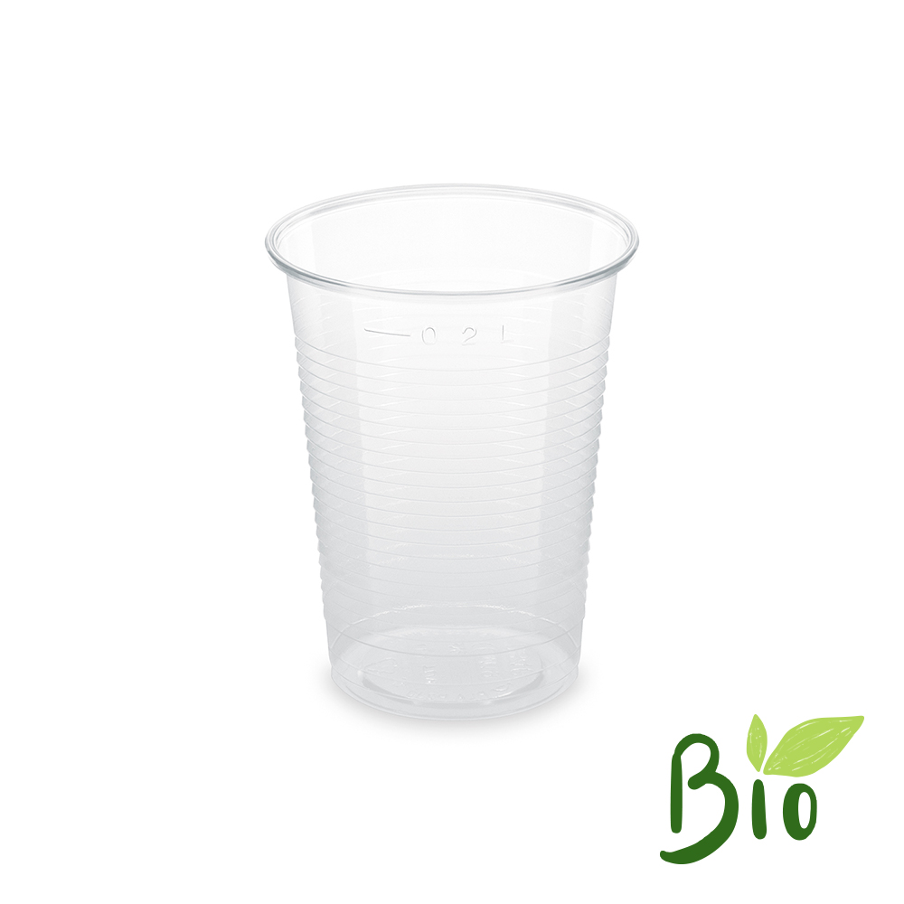 WIMEX Kelímek průhledný 0,2 l (PLA BIO) 100 ks