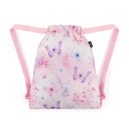 Sada školního batohu BagMaster DOPI 25 A + penál + pouzdro - Butterflies (10)