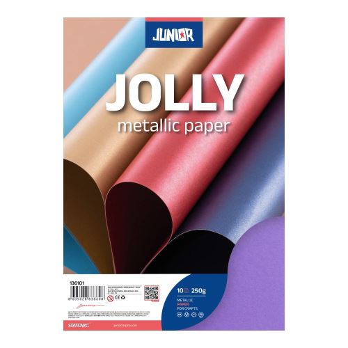 Dekoračný papier A4 Metalic fialový 250 g