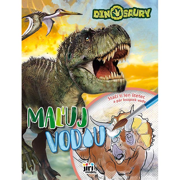 Maluj vodou JM A4 Dinosauři