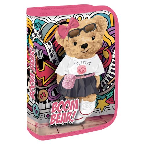 Penál prázdný - 1 patrový JUNIOR S9 Boom Bear