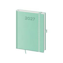 Diář 2027 denní B6 Print Pop - světle zelená