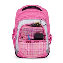 Školní batoh (5-dílný set) BagMaster Lumi 24 H - Medvídek (6)