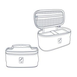 Taška na svačinu MILAN izotermický 1,5 l + 1ks box na svačinu, zelená (1)