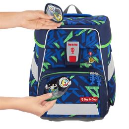 Školní aktovka SPACE pro prvňáčky - 5-dílný set, Step by Step Soccer Ben, certifikát AG (6)