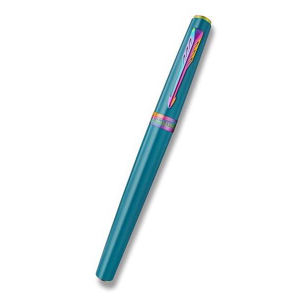 Pero plnicí PARKER Meridian Teal RBT, hrot F