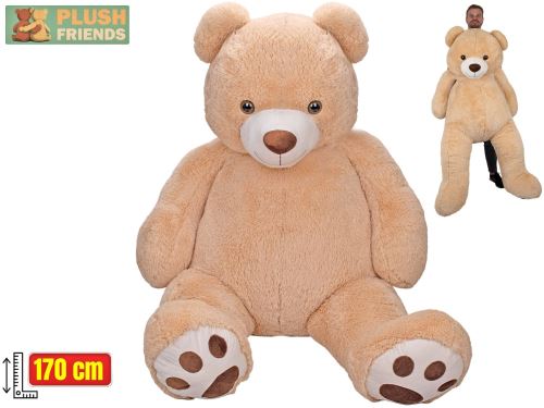 Plush Friends medvěd plyšový 170cm béžový 0m+