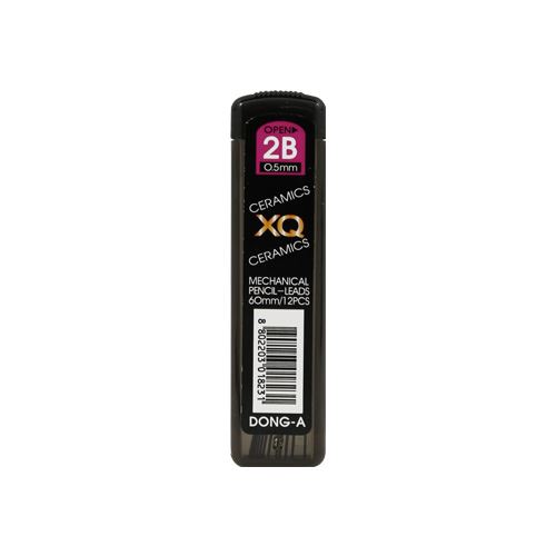 Grafitové tuhy DONG-A, 2B / 0,5 mm, 12 ks