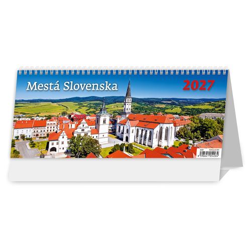 Stolní kalendář 2027 Města Slovenska