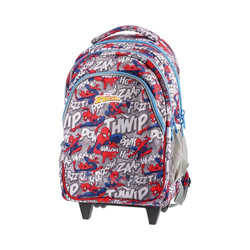 Školský batoh na kolieskach - Spider Man