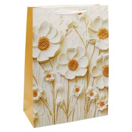 Dárková taška 2049 Flowers, velikost D 30 x 12 x 40 cm (2)