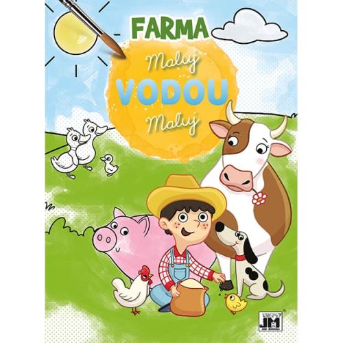 Omalovánka vodová JM A4 Farma