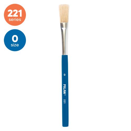 Štětec plochy MILAN č. 0 - 221