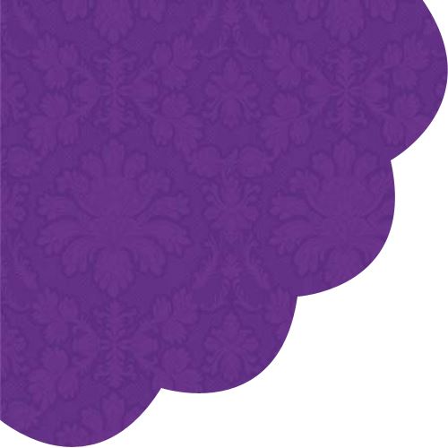 Obrúsky PAW R 32 cm Inspiration Perforated Violet 