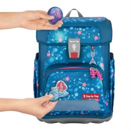 Školní aktovka CLOUD pro prvňáčky - 5-dílný set, Step by Step Mermaid Lola, certifikát (8)