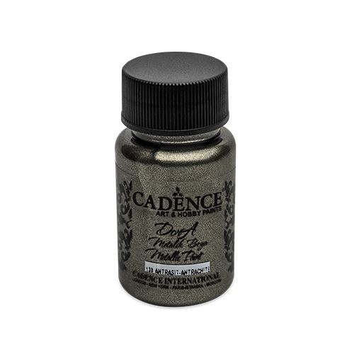 Farba akrylová Cadence D.Metalic, antracit, 50 ml