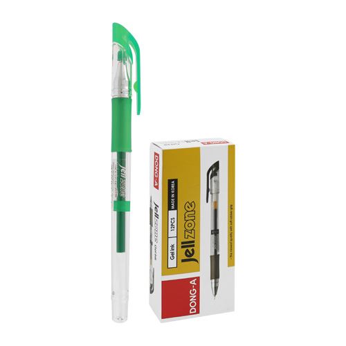 Pero gelové DONG-A JellZone 0.5mm - zelená náplň