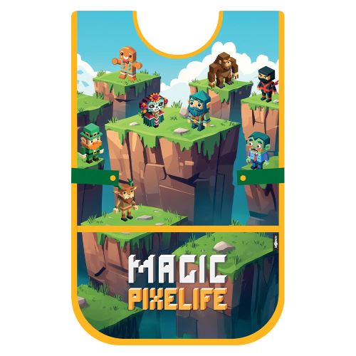 Zástěra/pončo pro výtvarnou výchovu JUNIOR S9 - Magic Pixelife