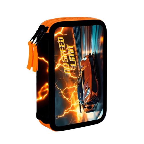 Penál 2 p. prázdný auto 2