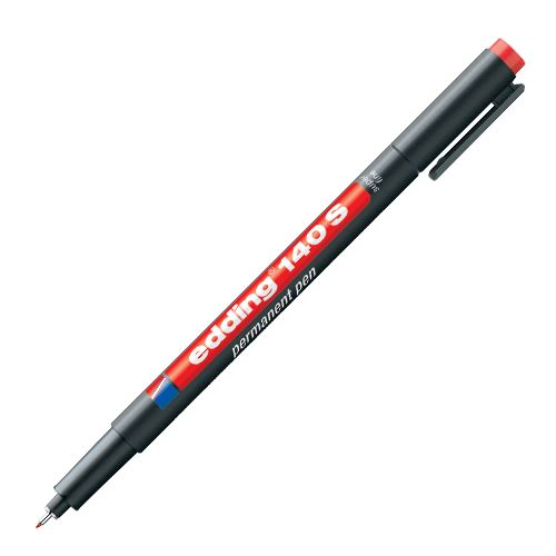 Permanentní OHP popisovač Edding 140 S červený