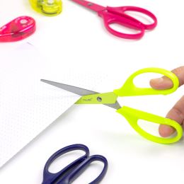 Nůžky MILAN Acid kancelářské Edition modré 6,6"/17 cm (2)