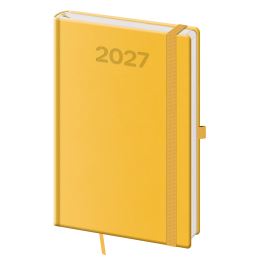 Diář 2027 týdenní A5 Print Pop - žlutá