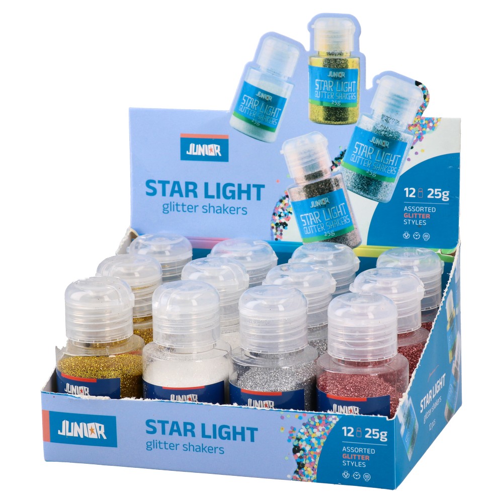 JUNIOR-ST Dekorační glitter mix barev 25 g, 1ks