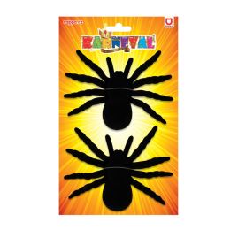 Dekorace pavouk Halloween 11 cm (2 ks)