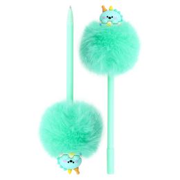Gelové pero JUNIOR PomPom 0,7 mm, modrá náplň /1ks (3)