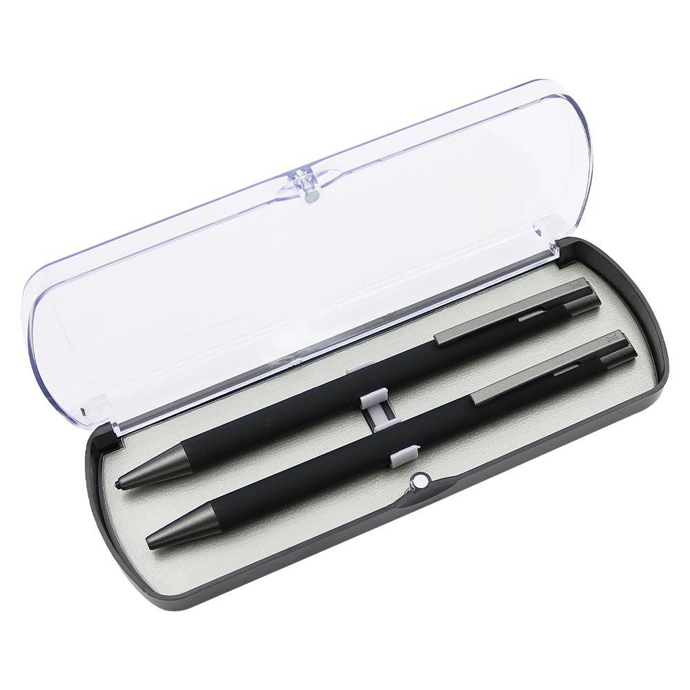  Dárková sada kov mechanická tužka + kuličkové pero ARMI SOFT černá