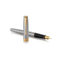 Pero plníci PARKER Sonnet Stainless Steel GT -F- (1)