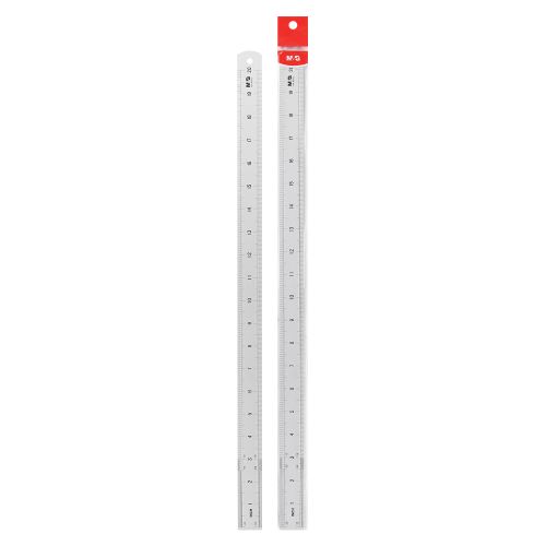 M&G pravítko 50 cm, dvojitá stupnice, hliník