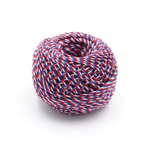 Notářská nit, slovenská trikolora, 100% bavlna, 40g