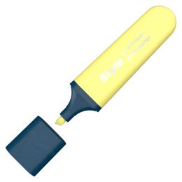 Zvýrazňovač CENTROPEN 6252 Style Soft (klínový hrot 1-4,6 mm) - žlutá