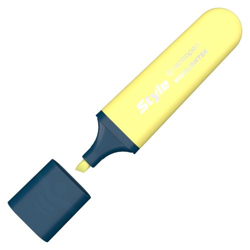 Zvýrazňovač CENTROPEN 6252 Style Soft (klínový hrot 1-4,6 mm) - žlutá