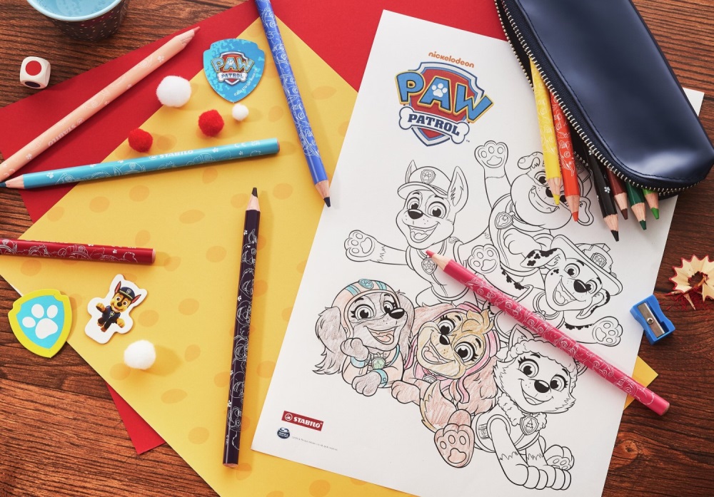 STABILO Pastelky STABILO PAW Patrol (sada 12 ks)