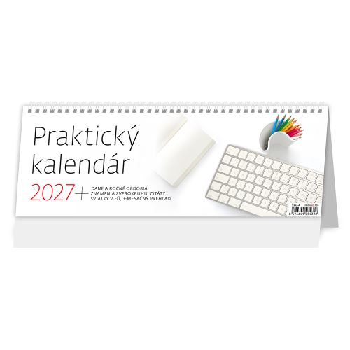 Stolní kalendář 2027 Praktický kalendář