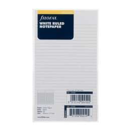 Náplň do diáře Filofax Linajková/ bílá, osobní