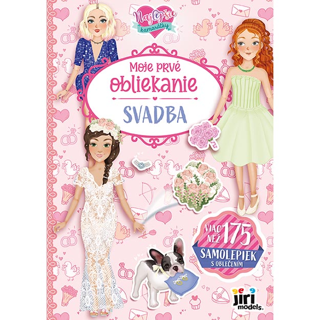 Samolepková knížka Moje první oblékání - Svatba