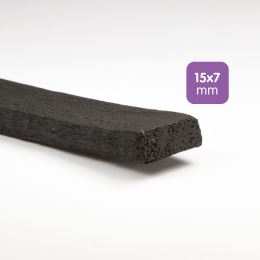 Uhlík přírodní MILAN 15 x 7 mm, 4 ks (1)