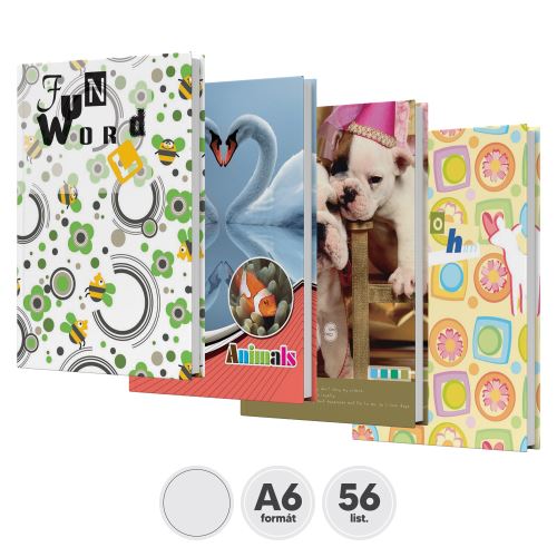 Památník čistý A6 (56-listový) 90g