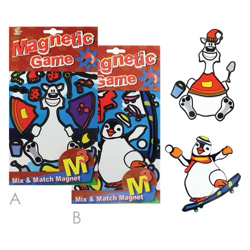 Magnetická hra - Bear and Penguin 270x145x1 mm