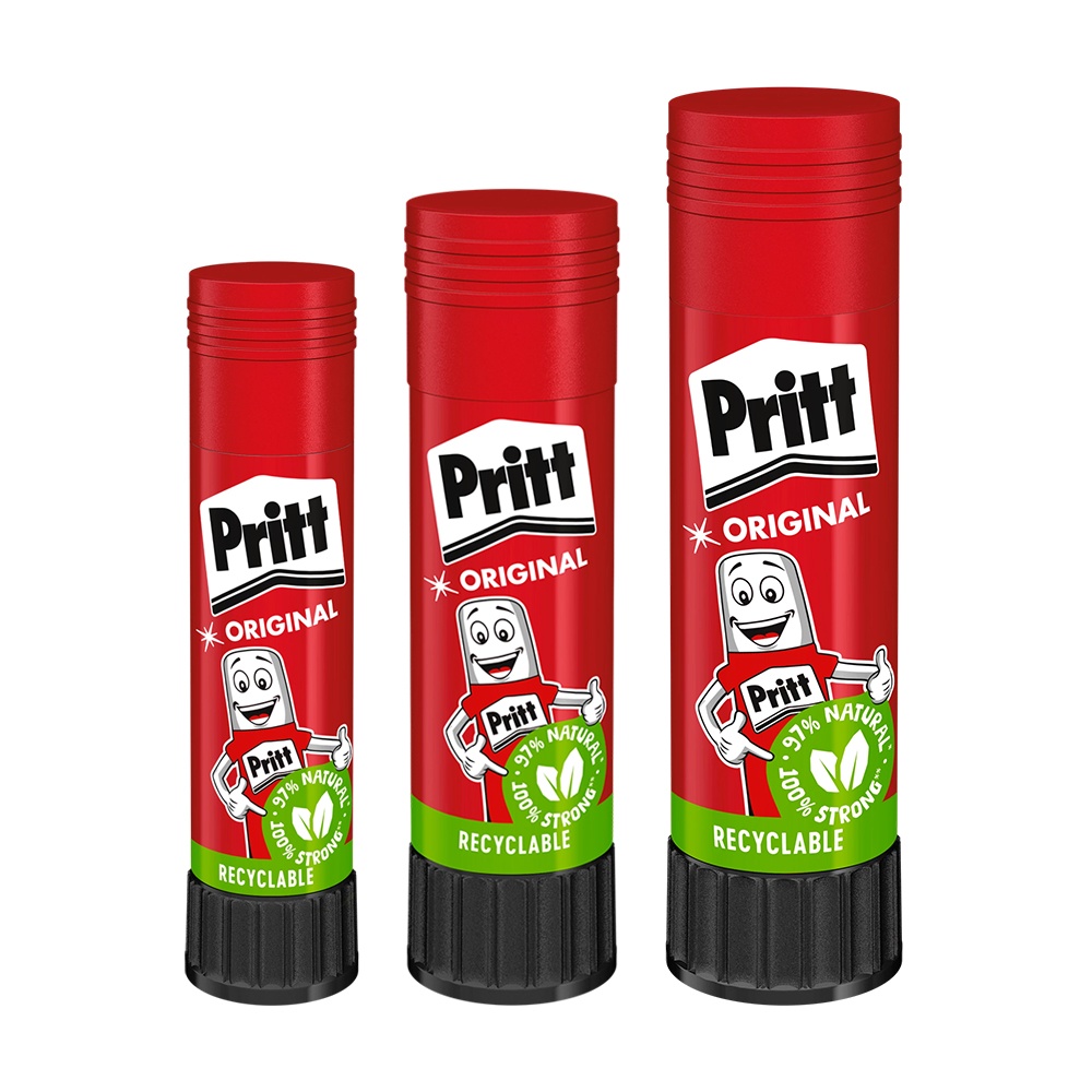 Henkel Lepicí tyčinka Pritt stick 40 g 10 ks + Dárek: Šampon Gliss Split Ends Miracle 250 ml