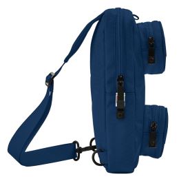 LEGO Signature Brick 1x2 Sling Bag - s jedním popruhem, modrý (2)