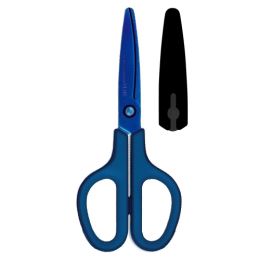 Nůžky PLUS SC-175ST titánové modré 7"/18 cm