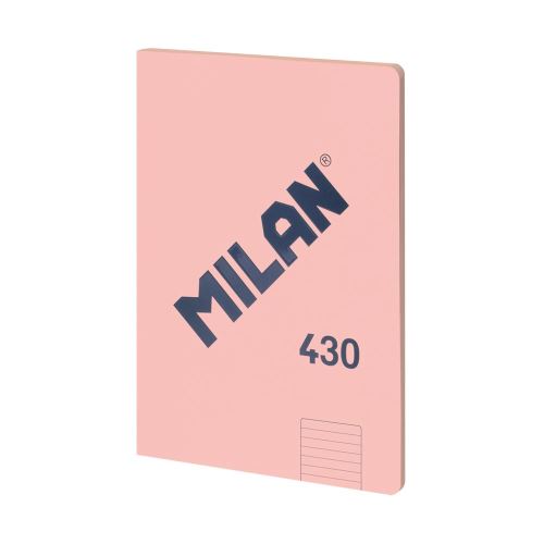Blok linajkový A4 MILAN 48 listov, ružový