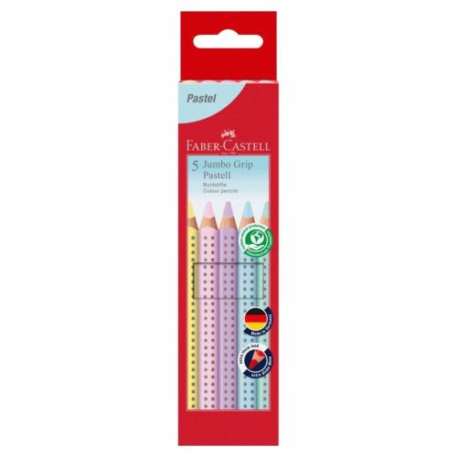 Pastelky Faber-Castell Jumbo Grip Pastel sada 5 ks