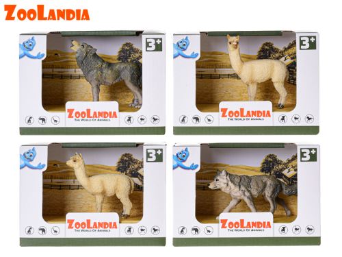 Zoolandia lama/vlk 2druhy v krabičce