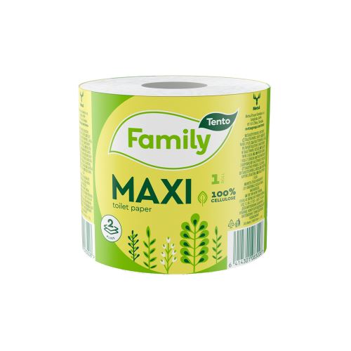 Toaletní papír Tento Family Maxi 2 vrstvy, 300 UTR.